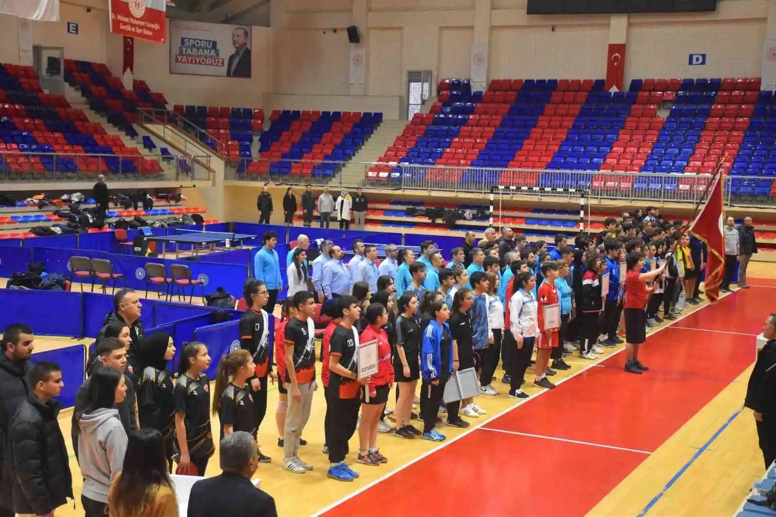 Okul Sporları Masa Tenisi Grup Müsabakaları Karabük'te başladı
