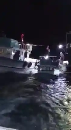 Ordu'da balıkçı teknesi batma tehlikesi geçirdi