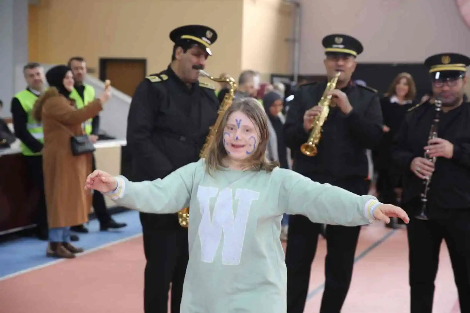 Özel çocuklara çok özel kutlama