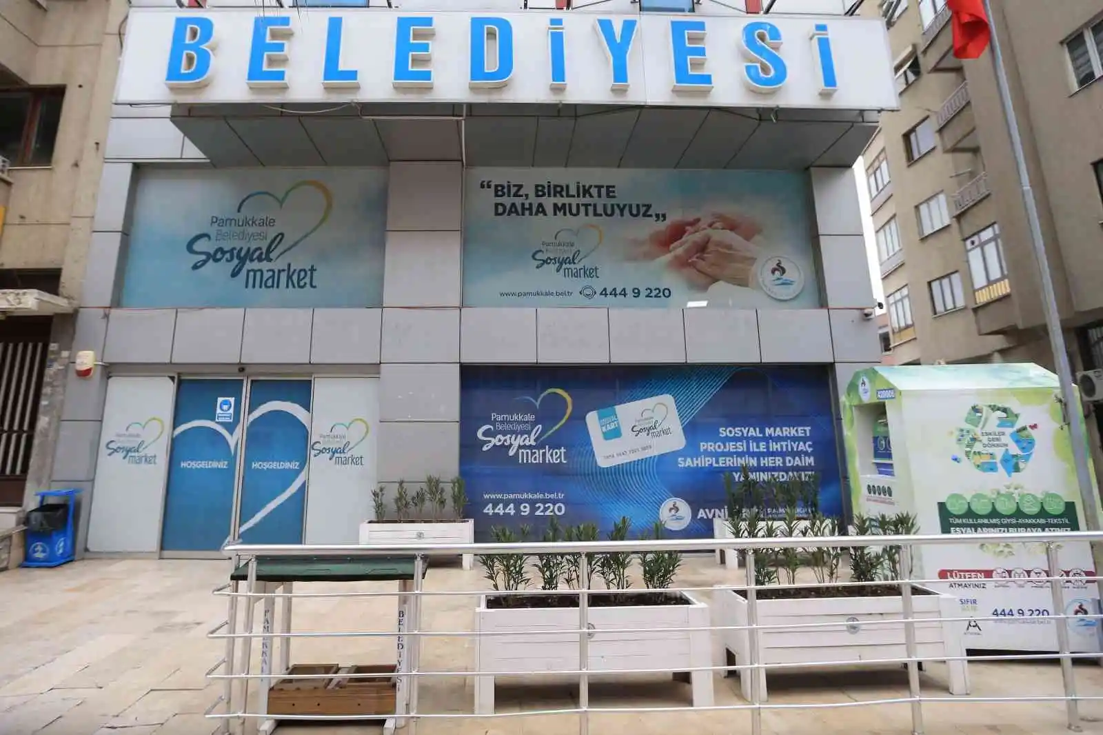 Pamukkale Belediyesi Sosyal Market 7 yaşında