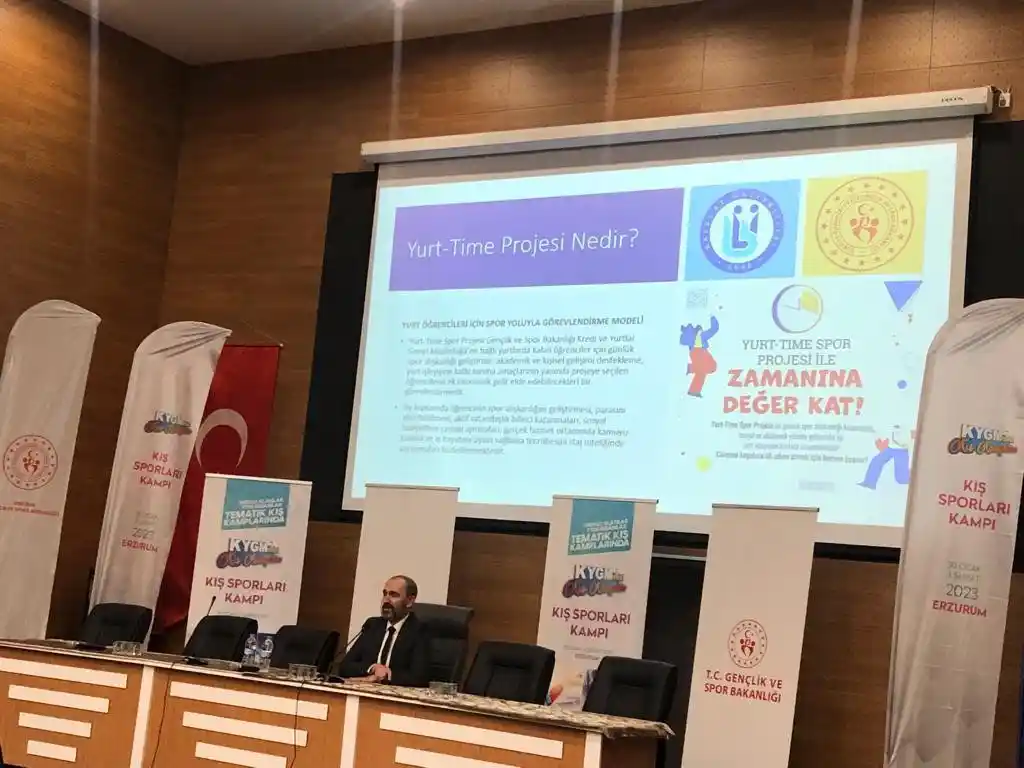 Rektör Türkmen 7. Tematik Kış Kampında