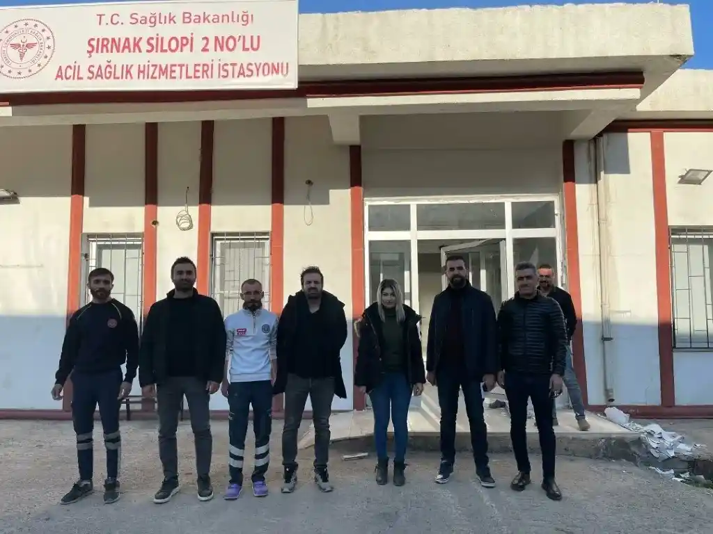 Sağlık Müdürü Altın, Silopi’deki sağlık kurumlarında incelemede bulundu