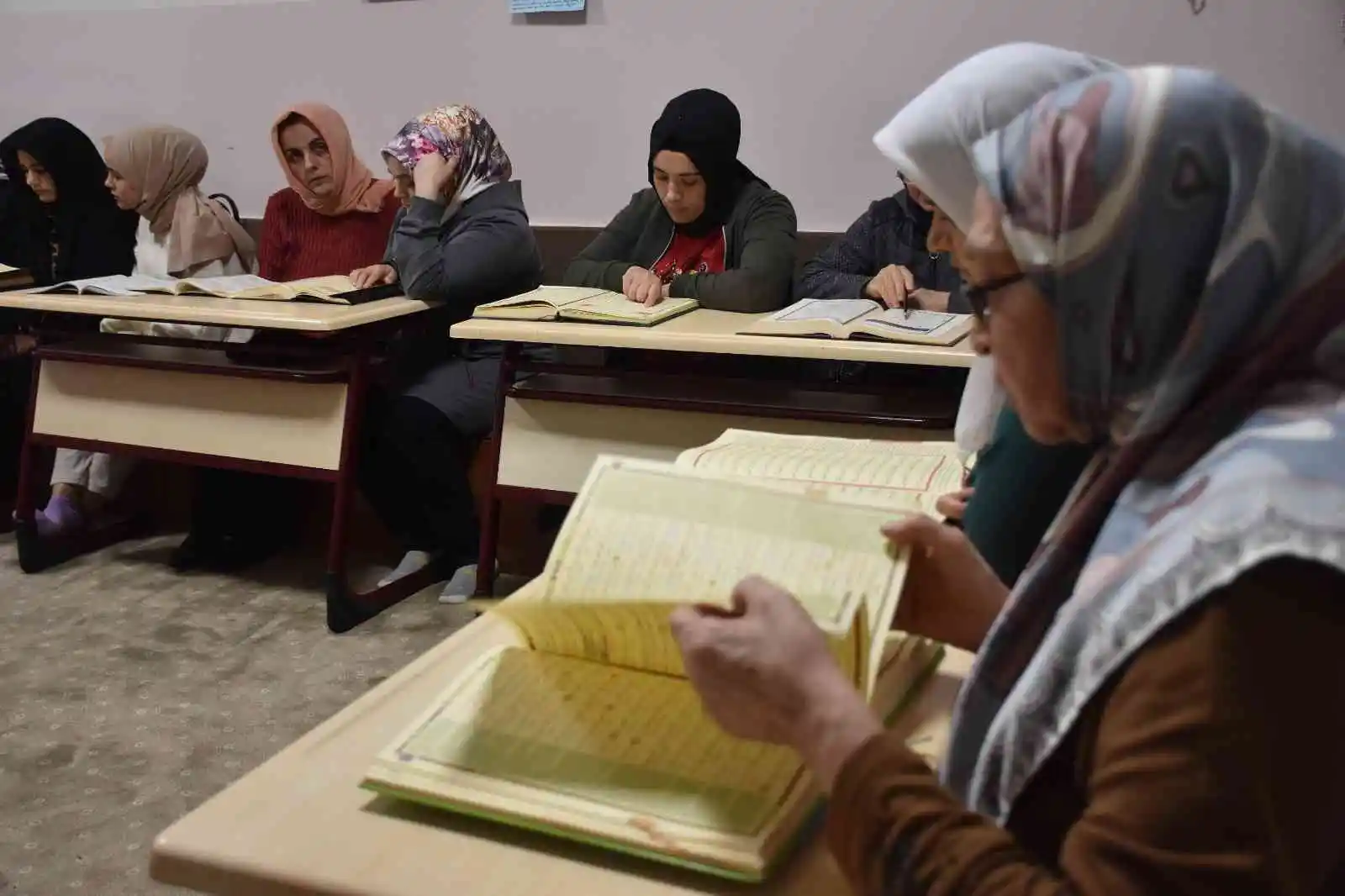 Şahinbey tesislerinde Kur'an-ı Kerim öğreniyorlar
