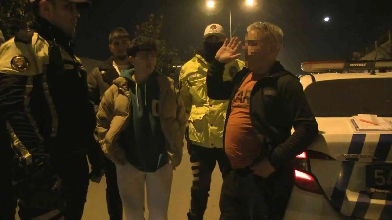 Sakarya’da bir ayda 550 araç trafikten men edildi