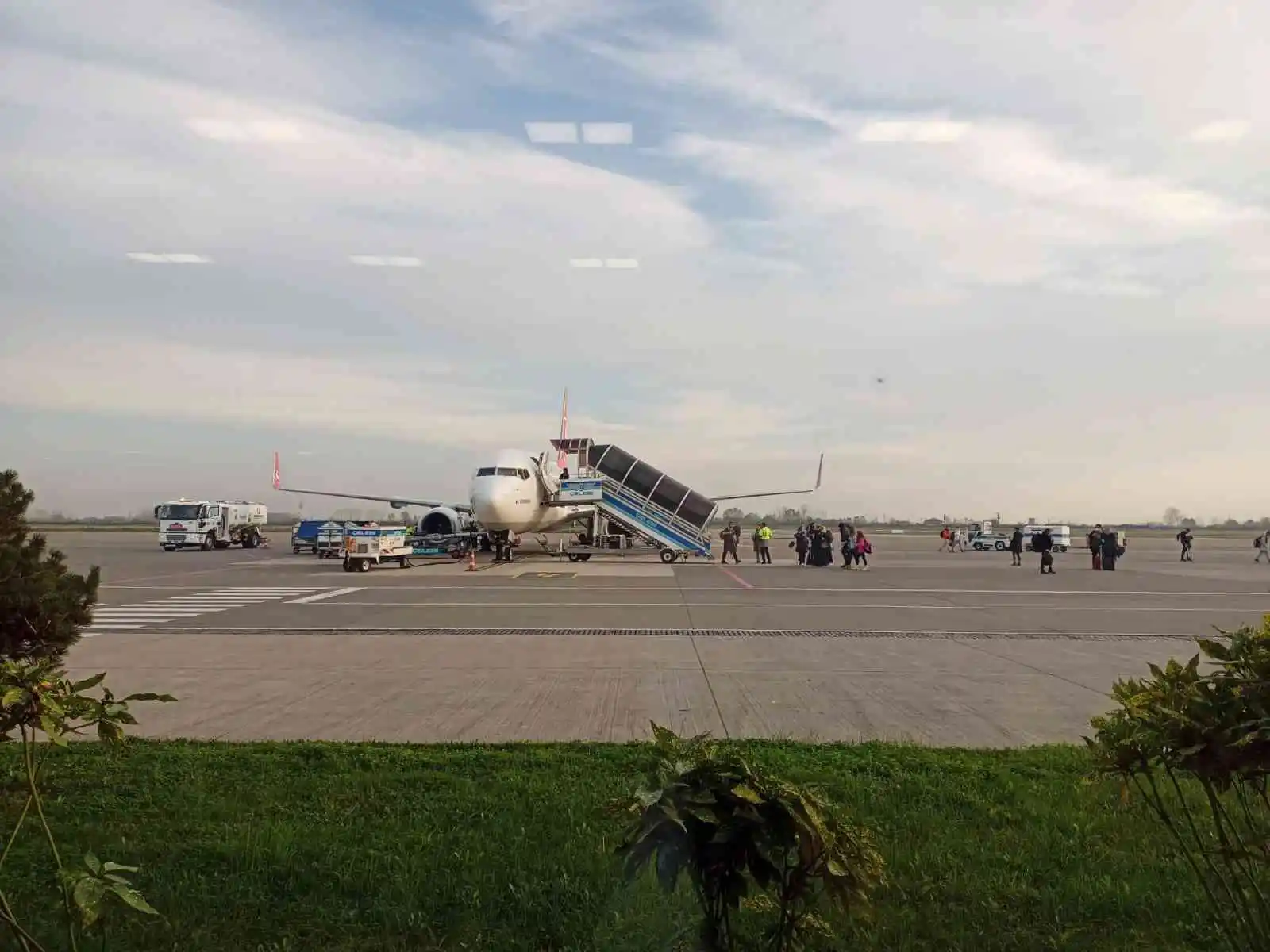 Samsun-Çarşamba Havalimanı’ndan 1 milyon 228 bin yolcuya hizmet