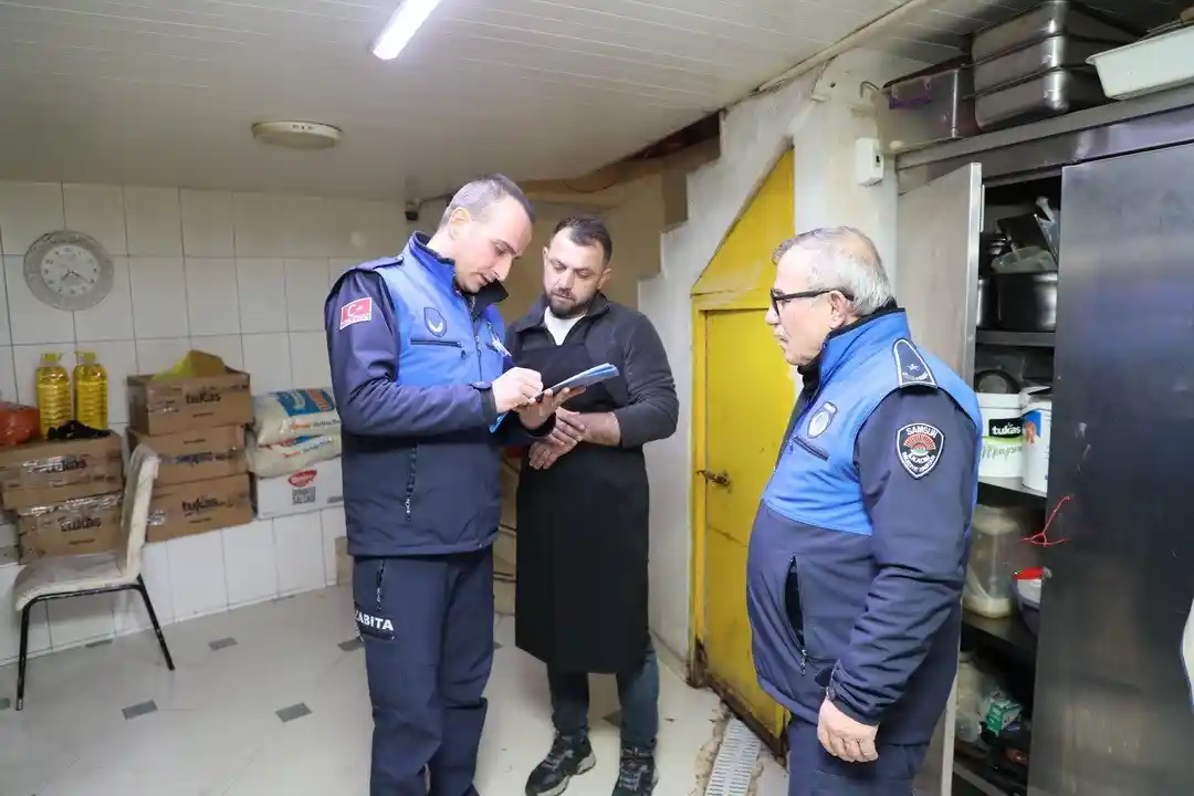 Samsun’da lokantalara denetim