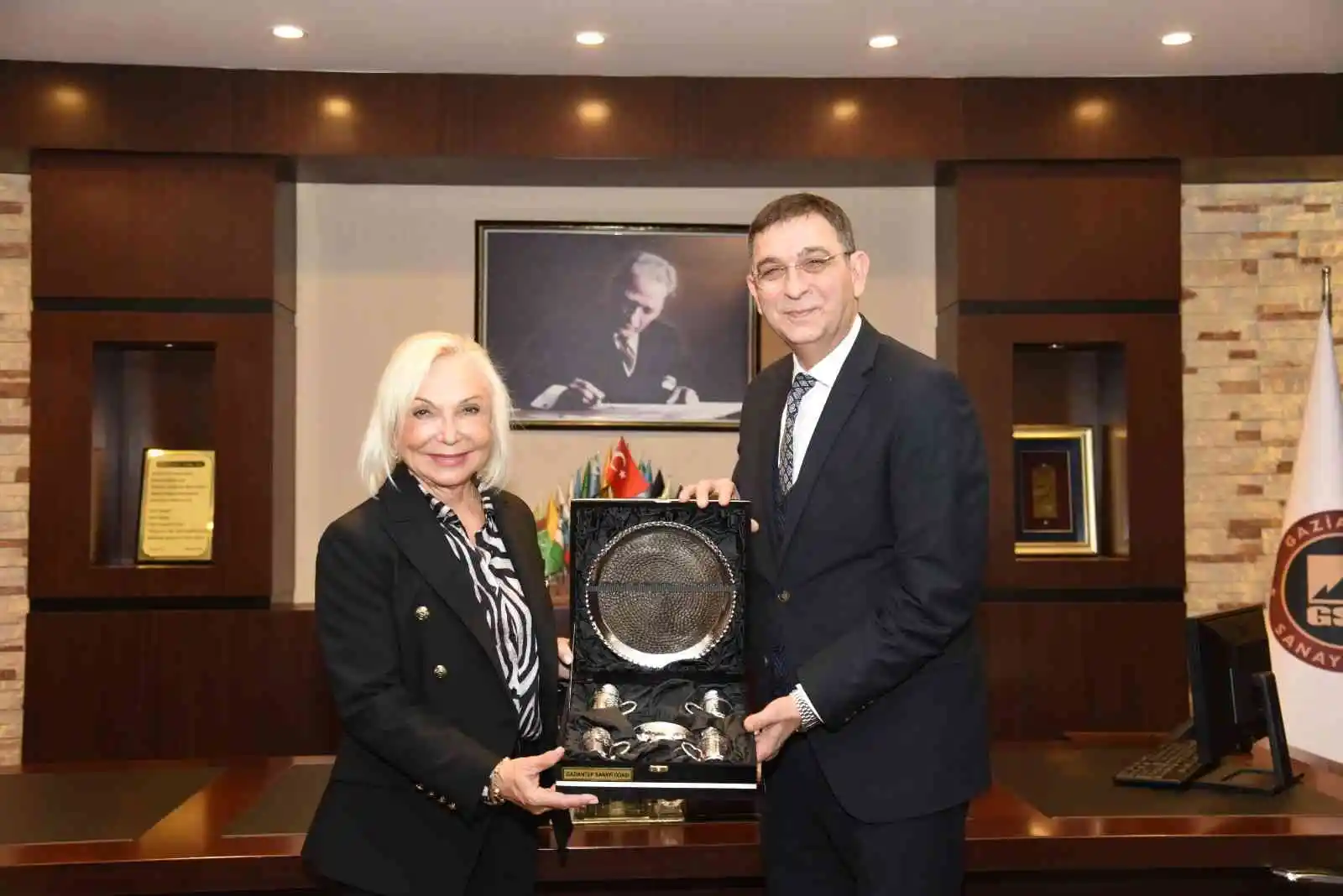 Sanayide Kadın Eli Projesi’nin lansmanı GSO’da yapıldı