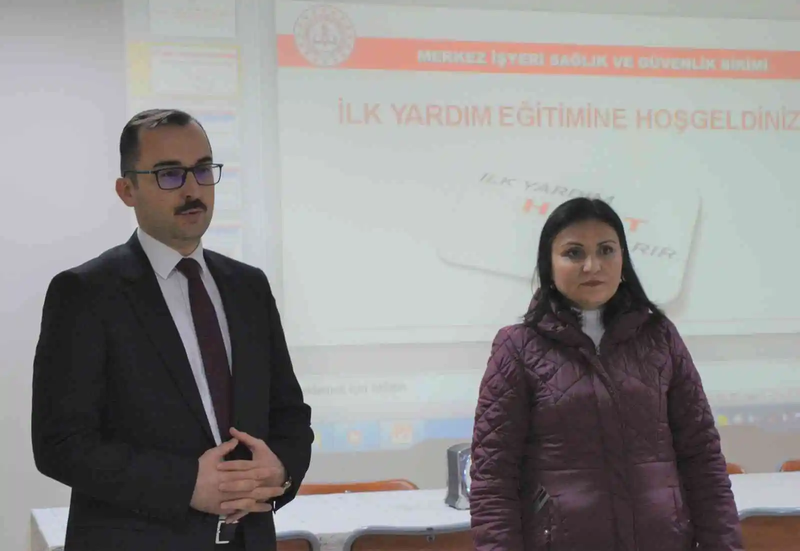 Silifke'de adliye personeline ilk yardım eğitimi
