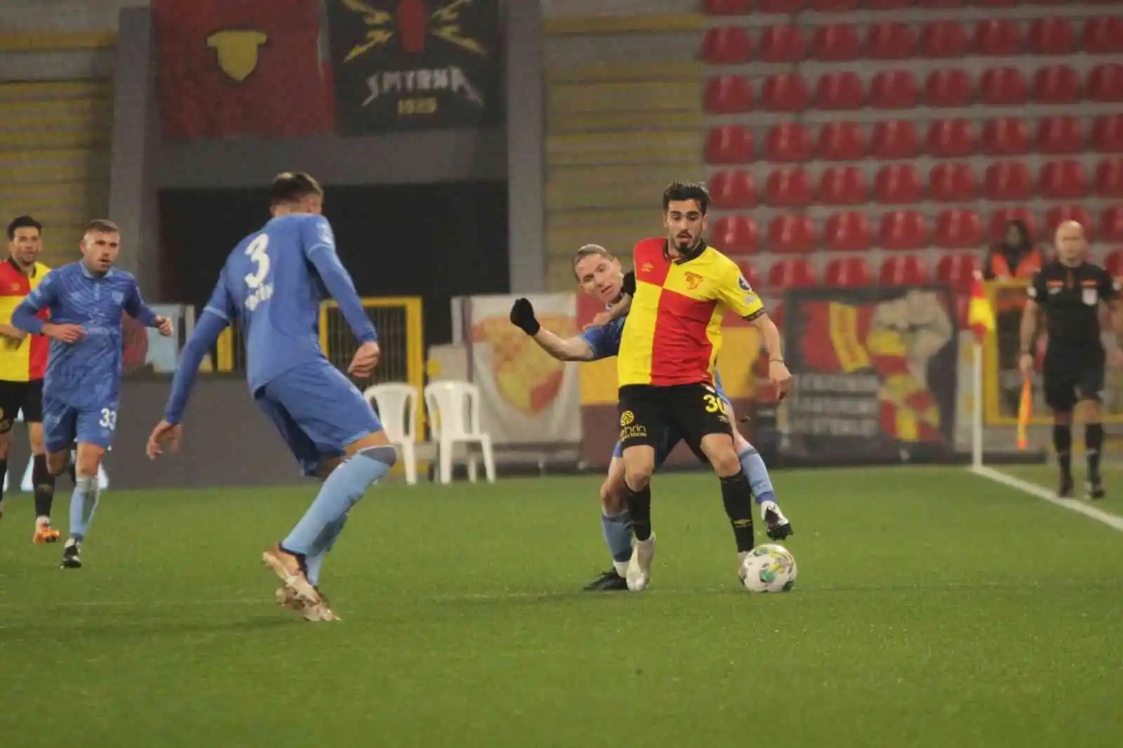 Spor Toto 1. Lig: Göztepe: 3 - Bandırmaspor: 1