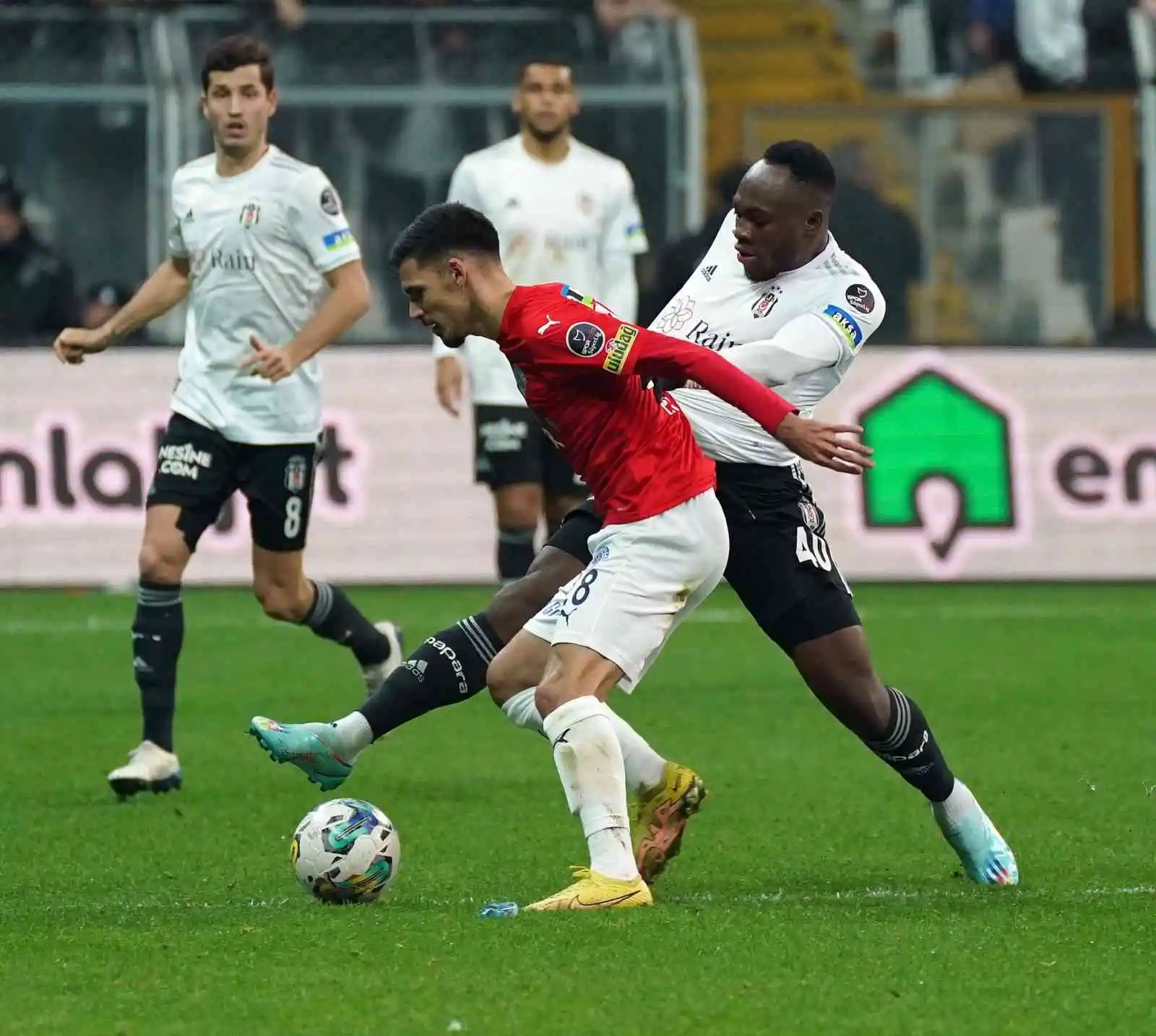 Spor Toto Süper Lig: Beşiktaş: 2 - Kasımpaşa: 1 (Maç sonucu)