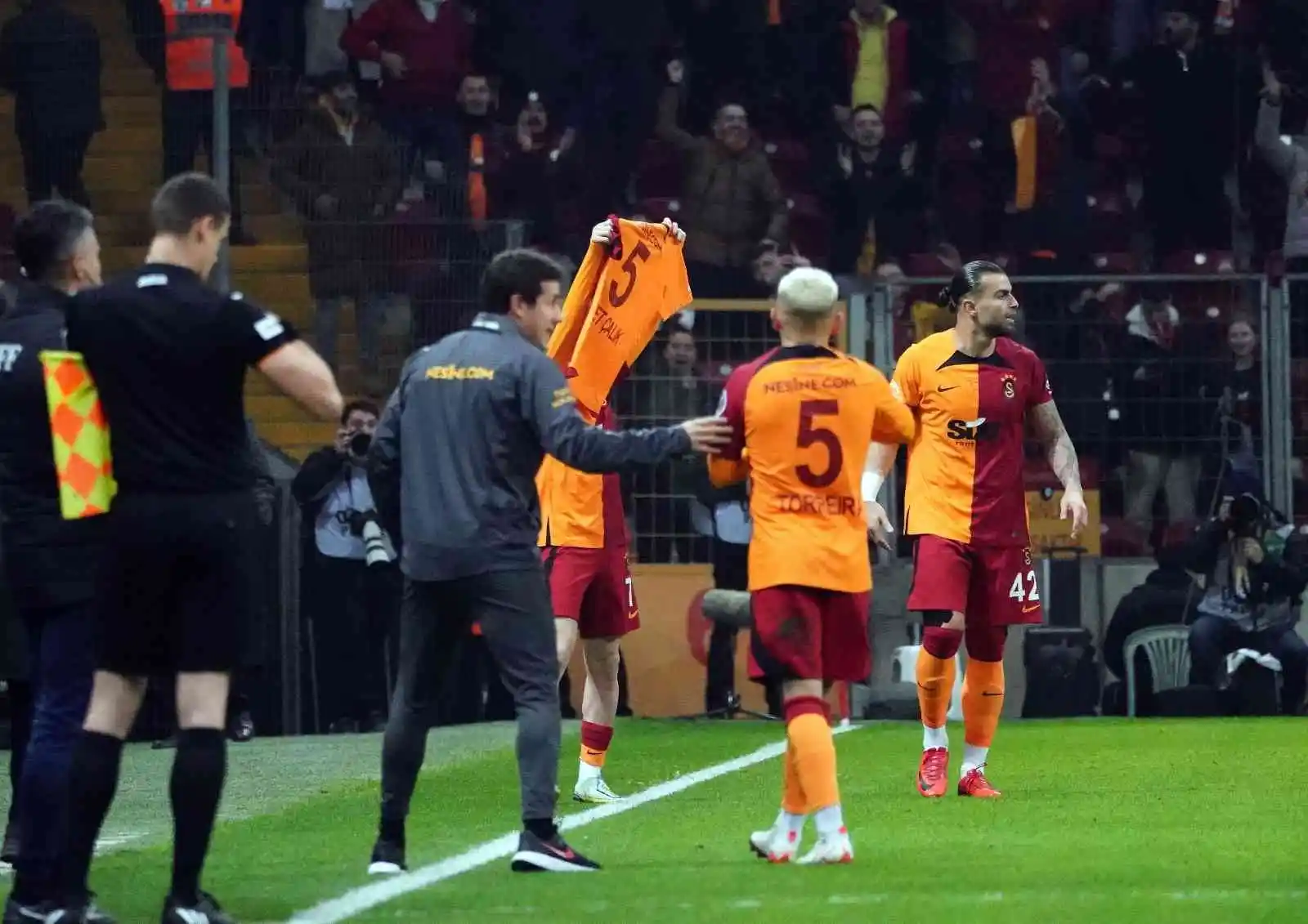 Spor Toto Süper Lig: Galatasaray: 1 - Hatayspor: 0 (Maç devam ediyor)
