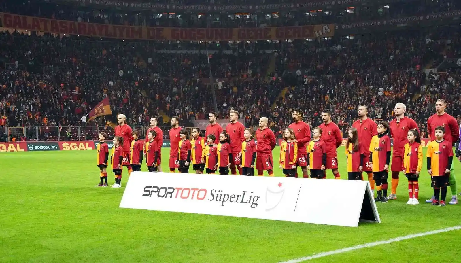 Spor Toto Süper Lig: Galatasaray: 1 - Hatayspor: 0 (Maç devam ediyor)