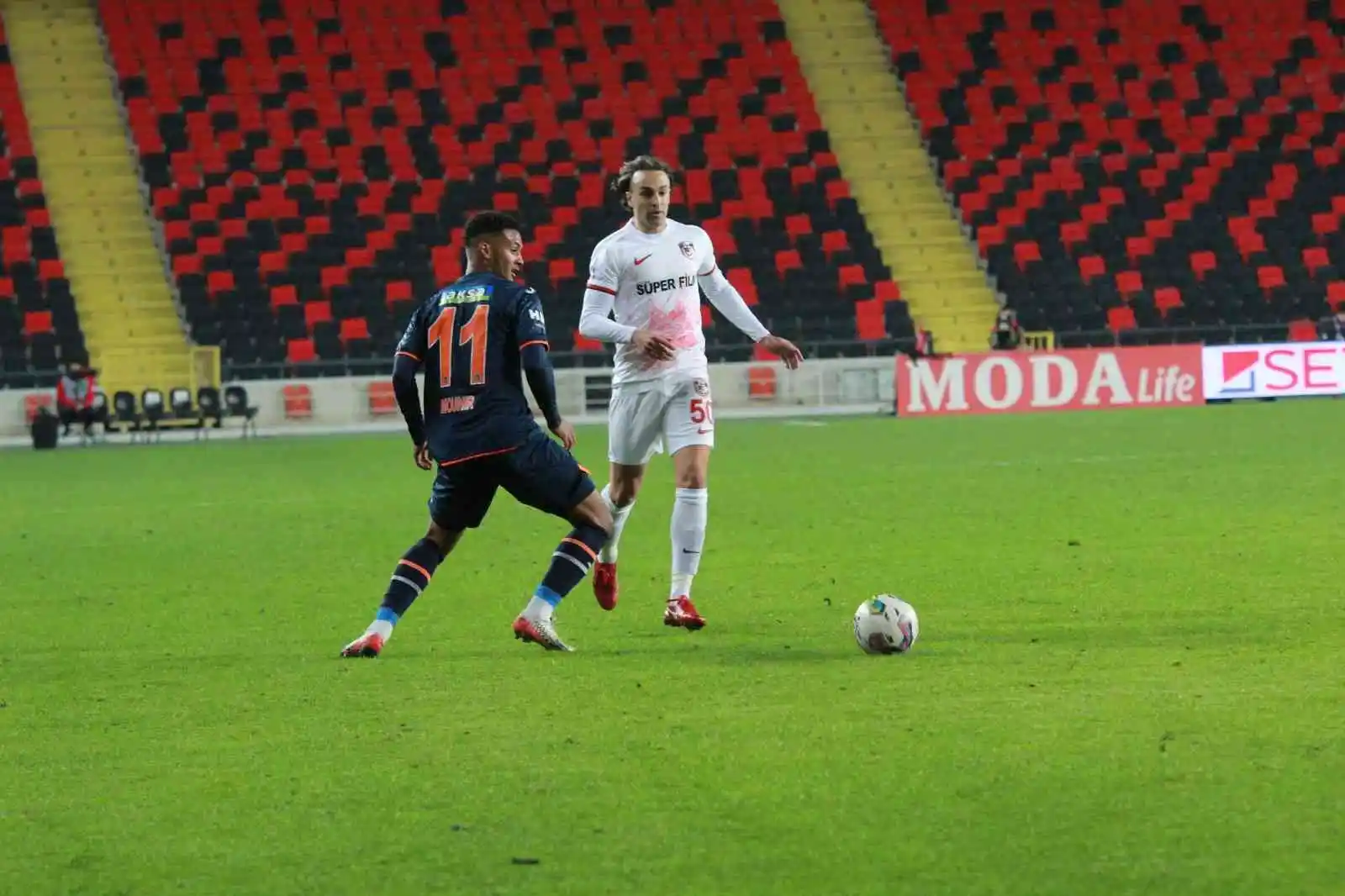 Spor Toto Süper Lig: Gaziantep FK: 1 - Başakşehir: 1 (Maç Sonucu)