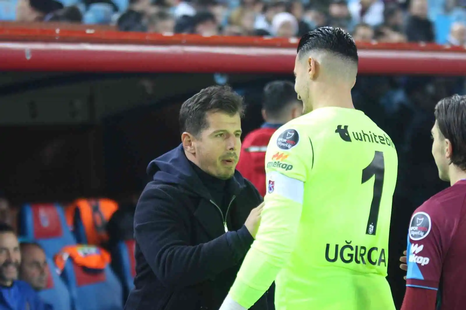 Spor Toto Süper Lig: Trabzonspor: 1 - Medipol Başakşehir: 0 (İlk yarı)