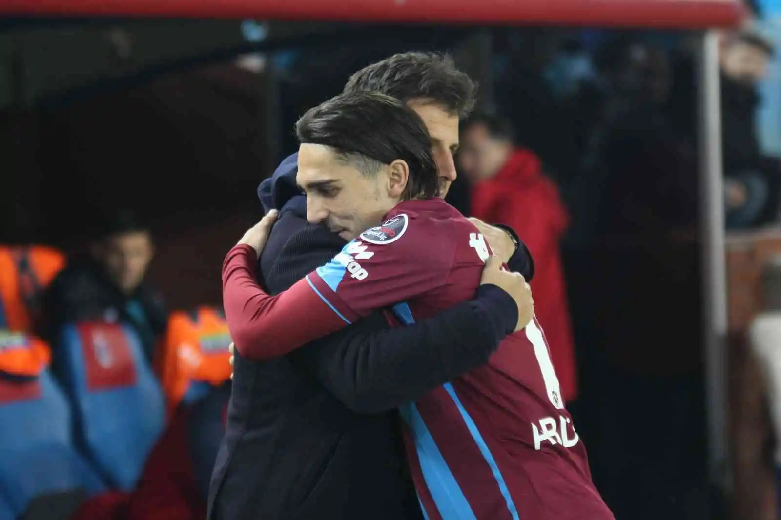 Spor Toto Süper Lig: Trabzonspor: 1 - Medipol Başakşehir: 0 (İlk yarı)