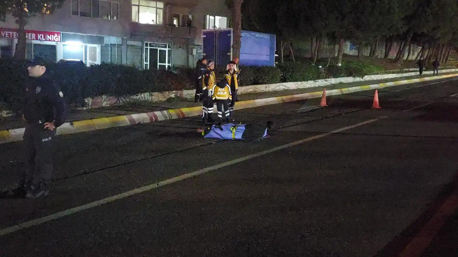 Tekirdağ’da otomobilin çarptığı yaya öldü, sürücü olay yerinden kaçtı