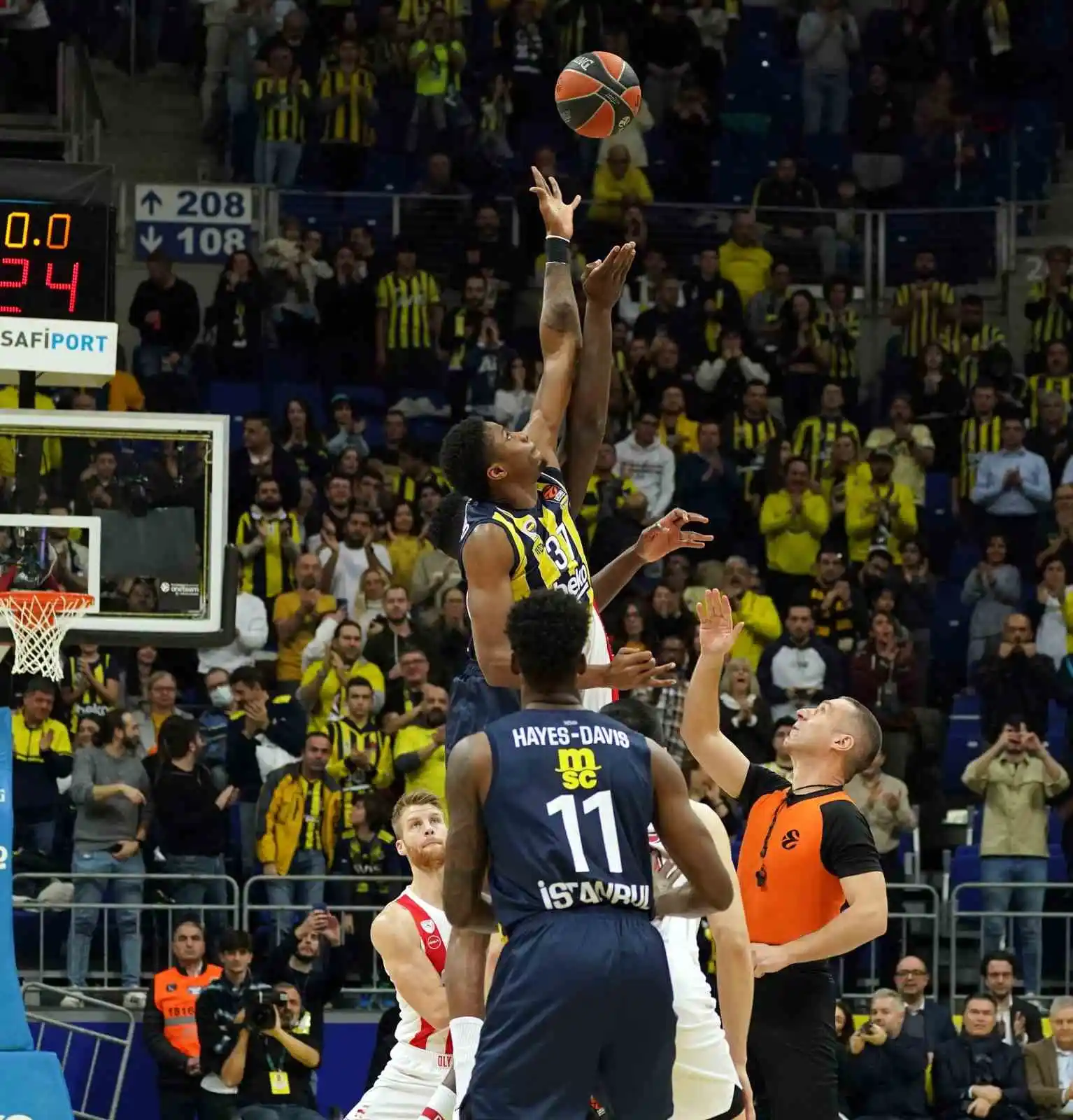 THY Euroleague: Fenerbahçe Beko: 73 - Olympiakos: 93