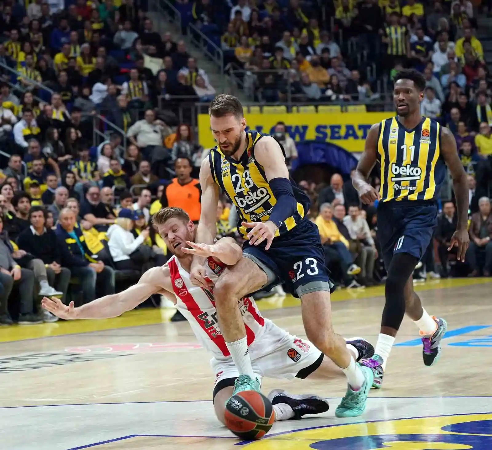 THY Euroleague: Fenerbahçe Beko: 73 - Olympiakos: 93
