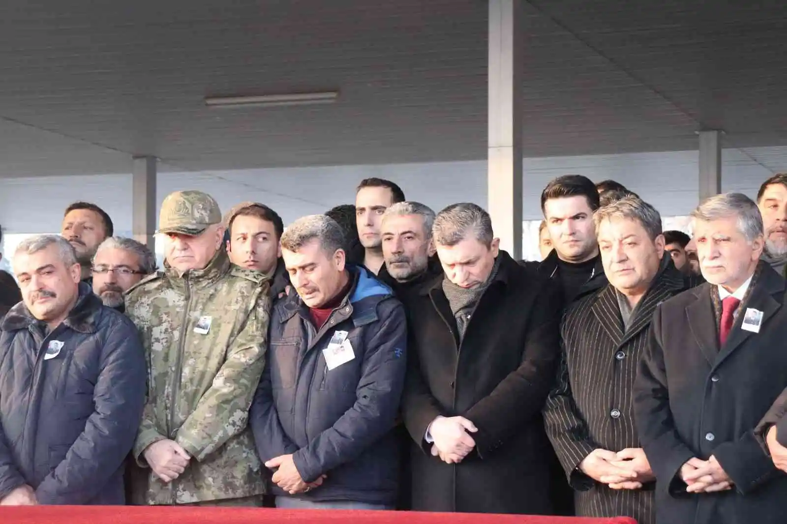 Trafik kazasında şehit olan Astsubay Harun Uğur son yolculuğuna uğurlandı