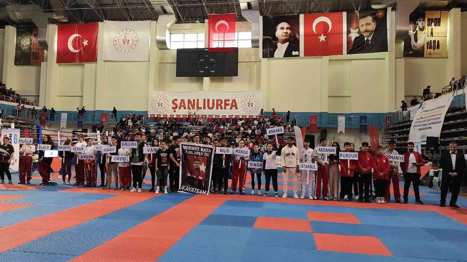 Türkiye Kick Boks heyecanı Şanlıurfa’da başladı
