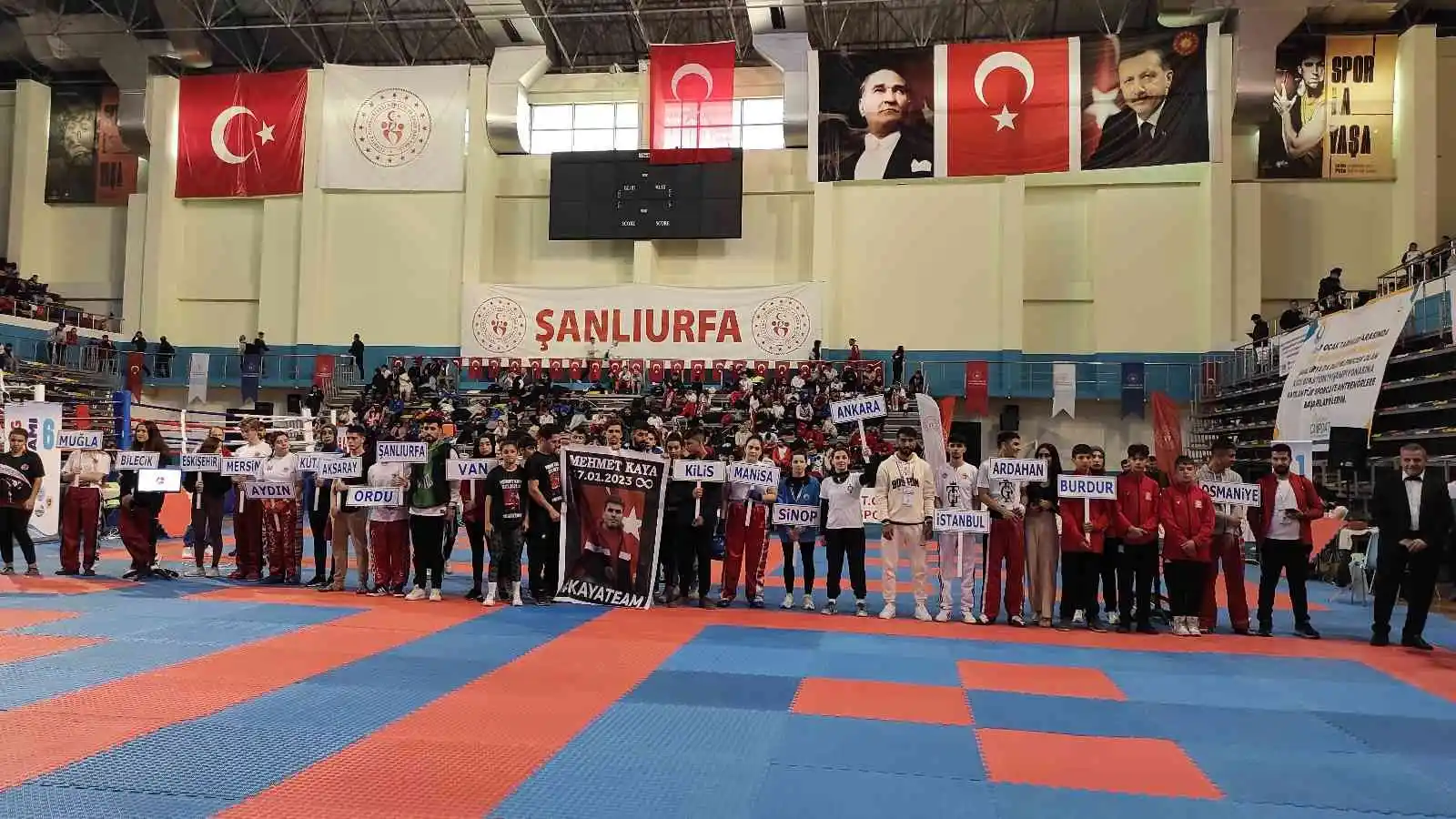 Türkiye Kick Boks heyecanı Şanlıurfa’da başladı