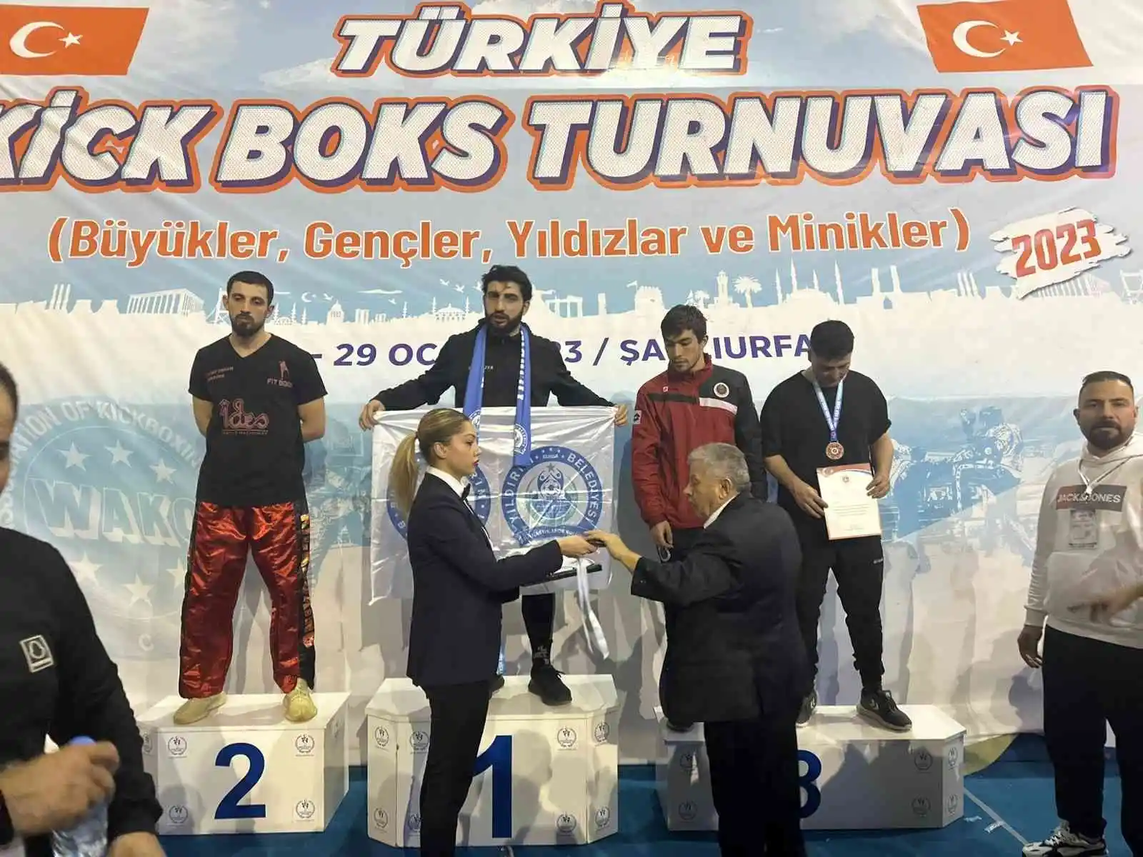 Türkiye Kick Boks Turnuvası'nda Yıldırım rüzgarı