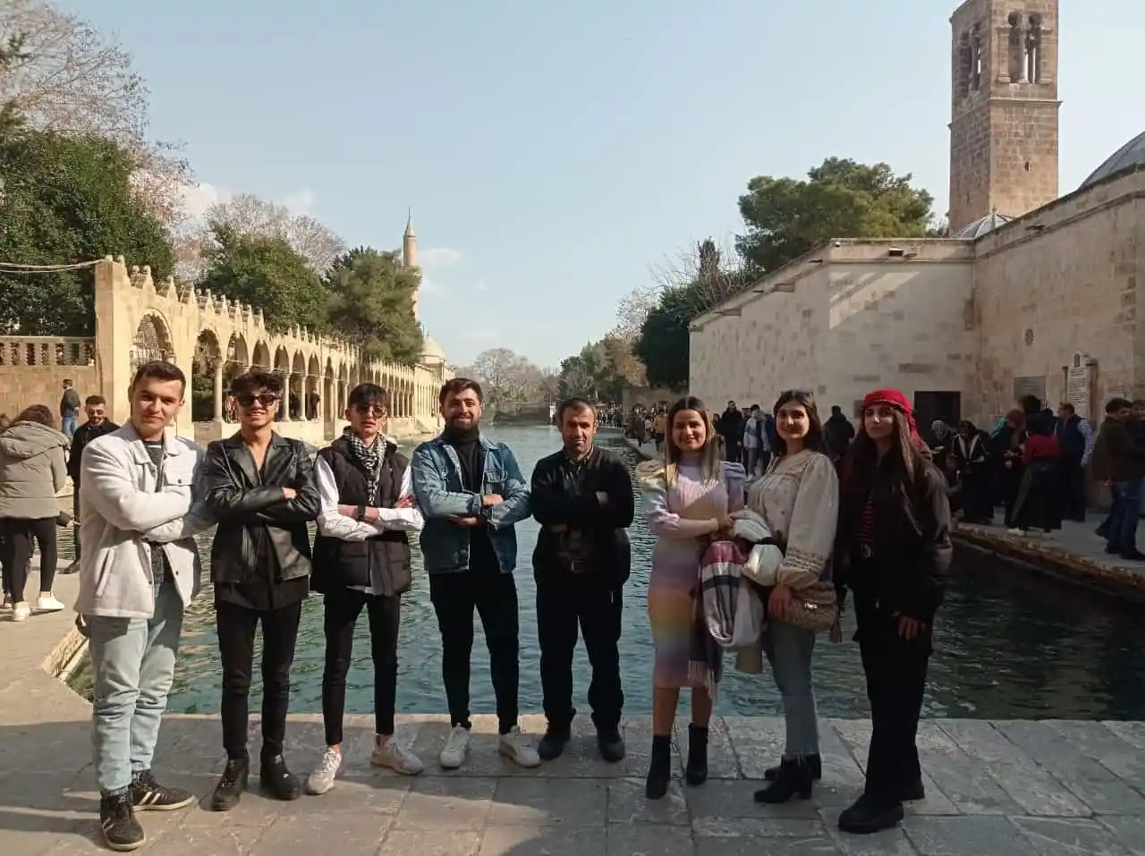 Üniversite sınavına hazırlanan gençler moral turuna çıktı