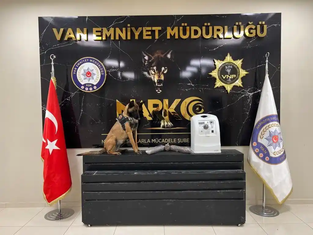 Van’da 39 kilo uyuşturucu ele geçirildi