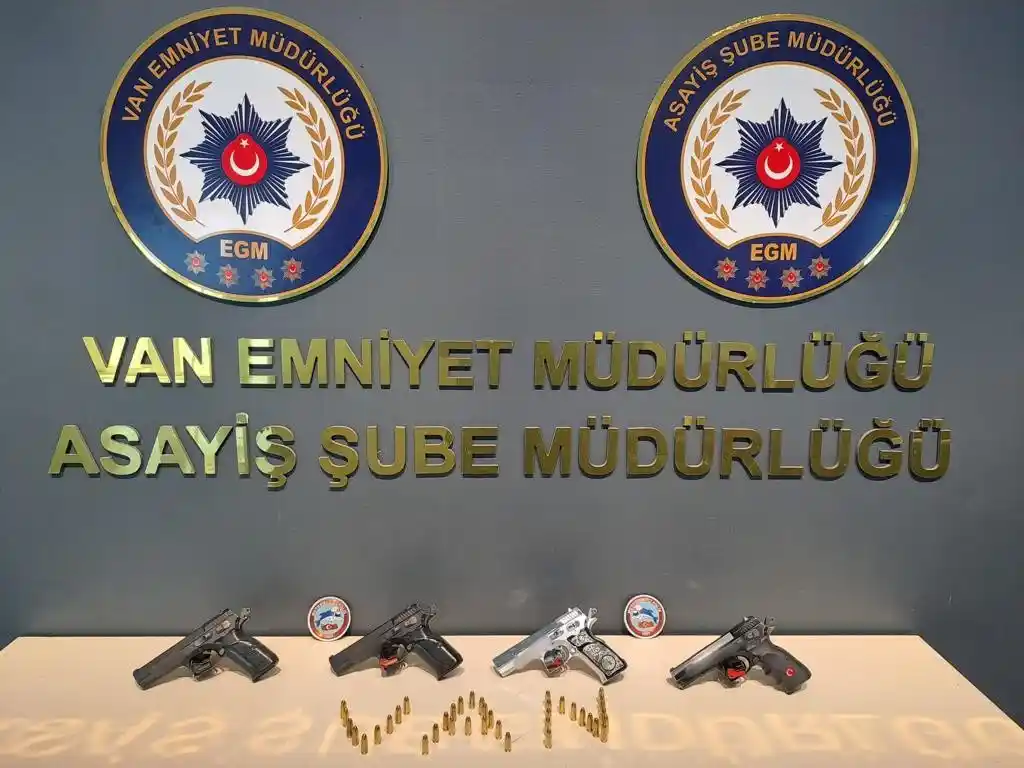 Van'da değişik suçlardan 34 kişi tutuklandı