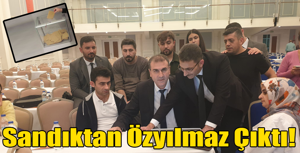 Yeni başkan Şentürk Özyılmaz oldu!