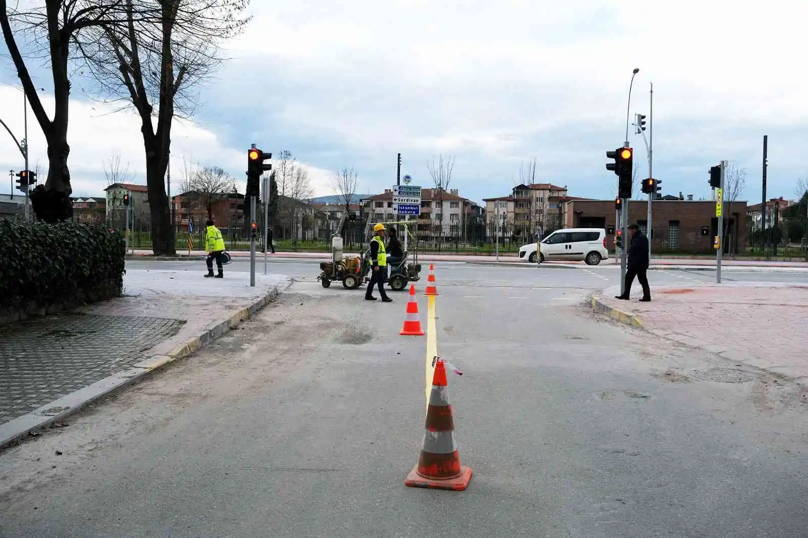 Yeni Serdivan Kavşağı tamamlanarak hizmete açıldı