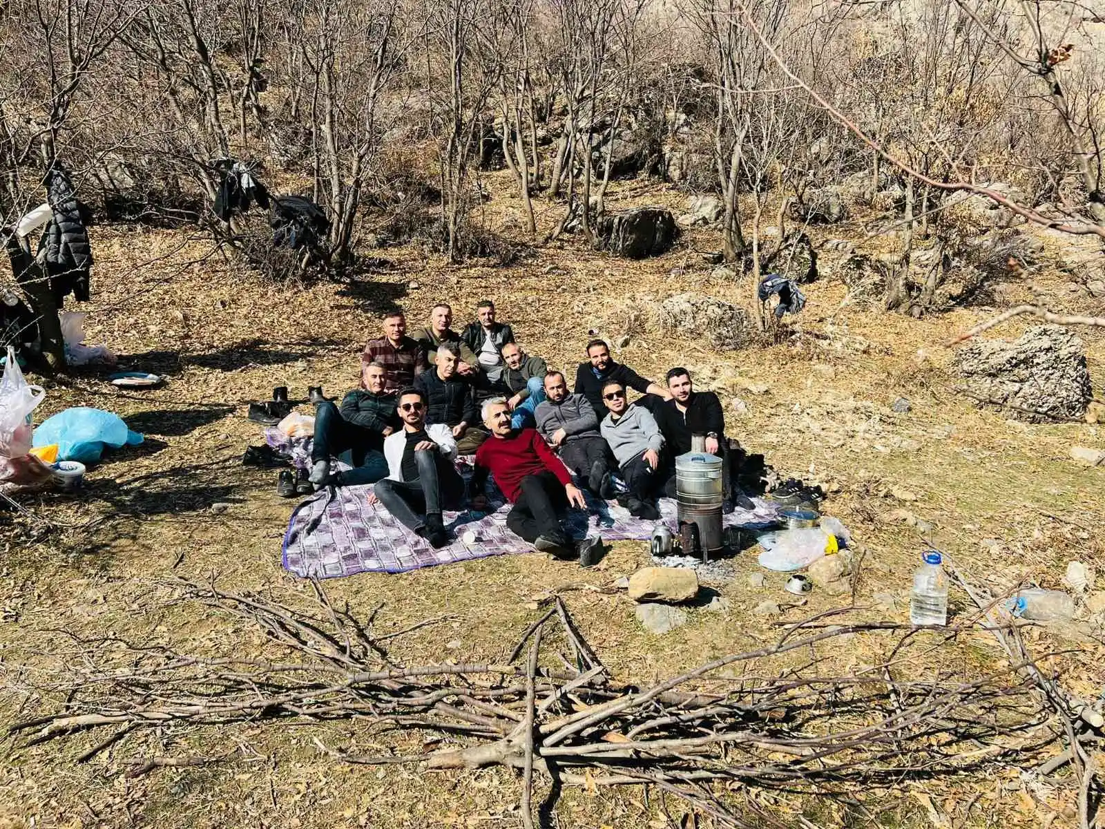 Yüksekova ve Şemdinli vatandaşlar Ocak ayında piknik yaptılar
