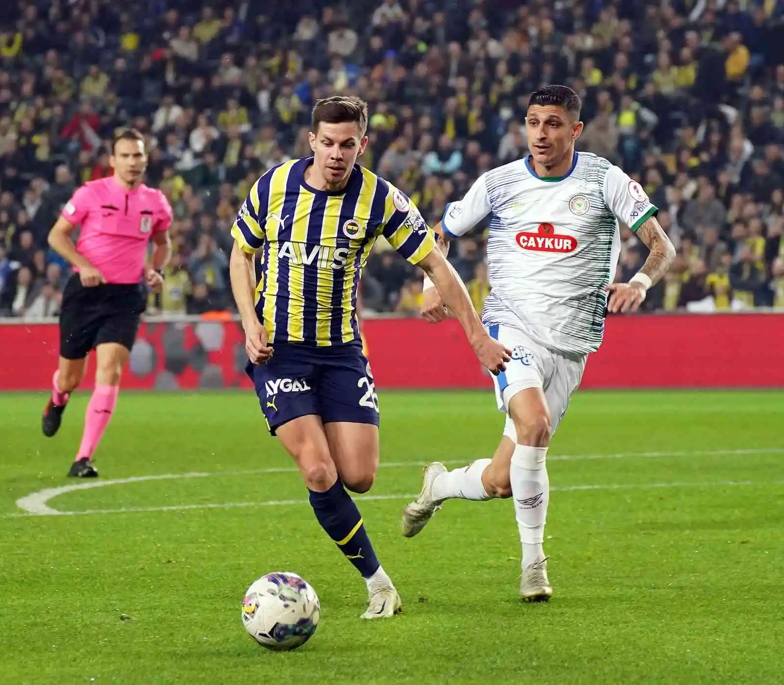 Ziraat Türkiye Kupası: Fenerbahçe: 1 - Çaykur Rizespor: 1 (İlk yarı)