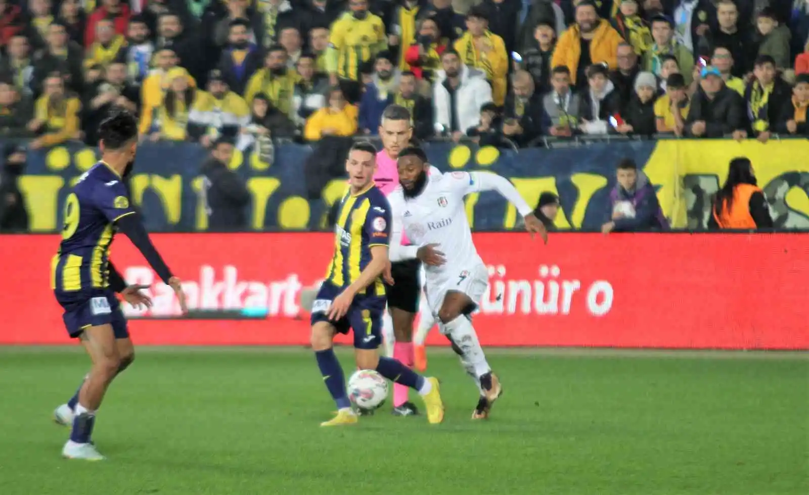 Ziraat Türkiye Kupası: MKE Ankaragücü: 1 - Beşiktaş: 0 (İlk yarı)