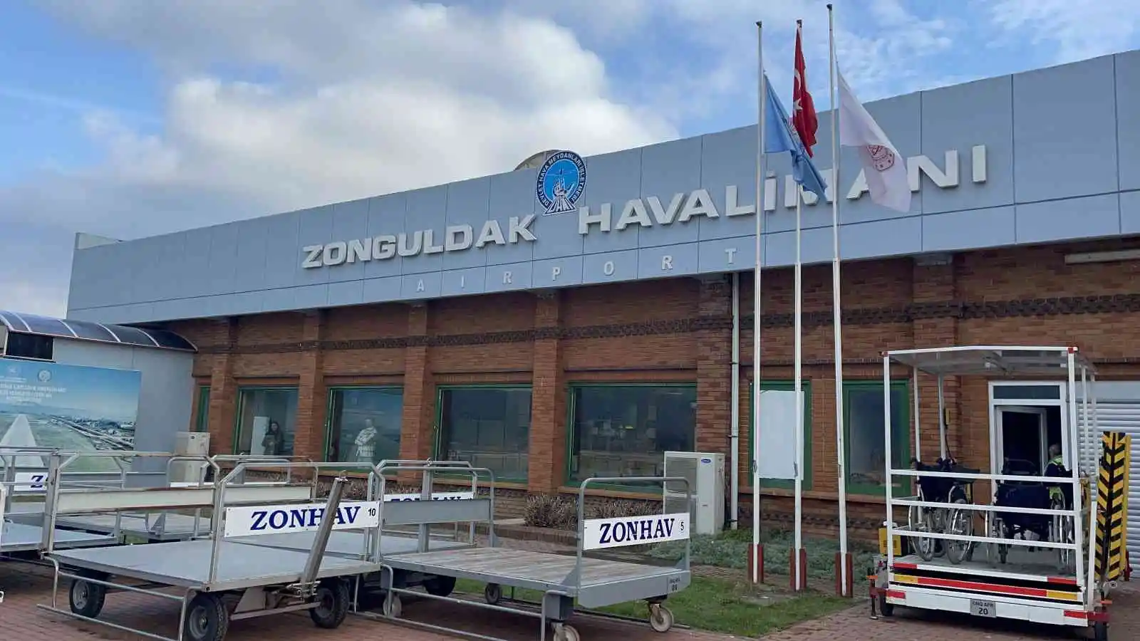 Zonguldak Havalimanı’nda çalışmalar başladı