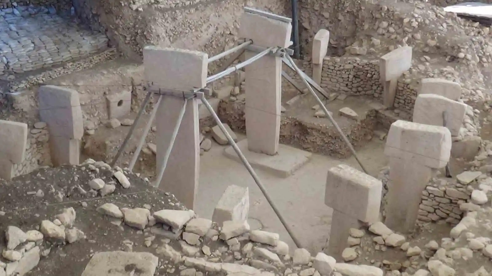 12 bin yıllık Göbeklitepe iki depremde de hasar görmedi
