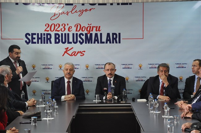 "2023'e Doğru Şehir Buluşmaları" programı Kars'ta gerçekleşti