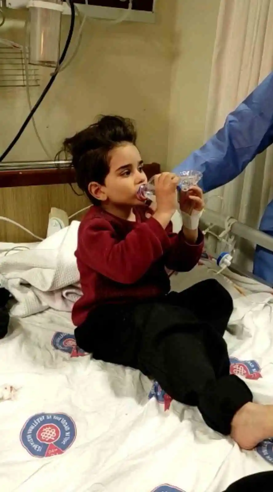 73 saat sonra enkazdan çıkartılan 5 yaşındaki Mir Berzan'ın sağlık durumu iyi

