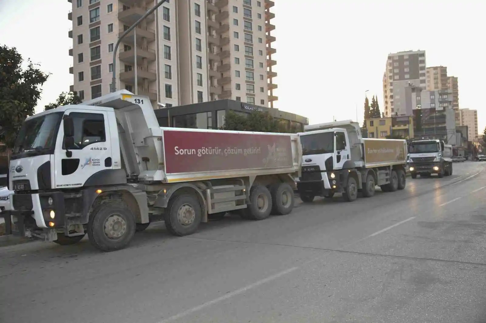 Adana Büyükşehir, felaketin yaralarının sarılması için teyakkuzda
