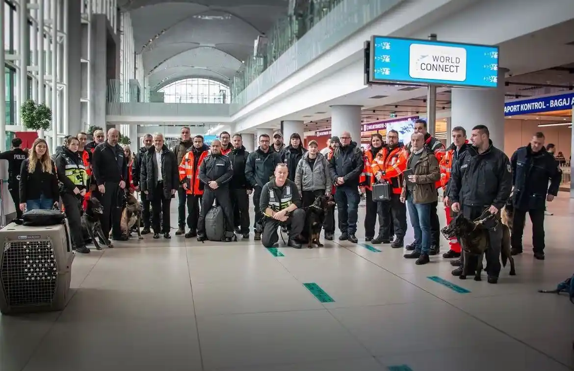 Almanya’dan Türkiye’ye özel eğitimli ekip geldi
