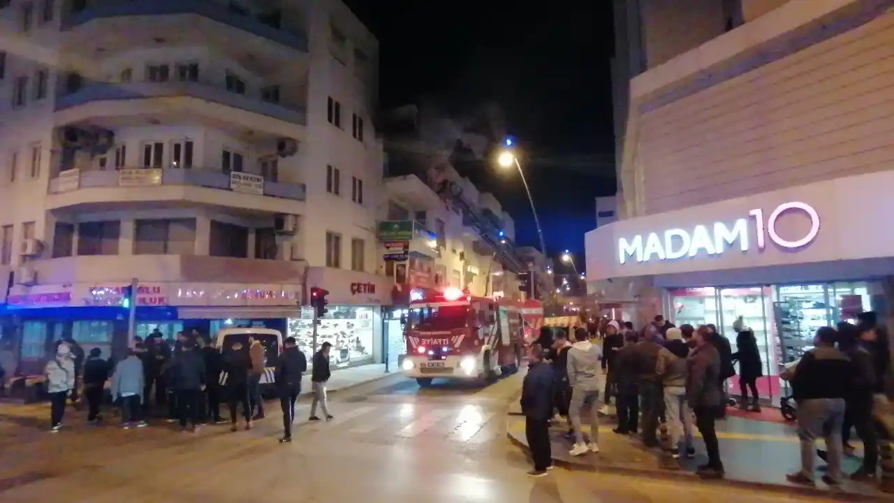 Antalya'da kiracı evi yakma şüphesiyle gözaltına alındı
