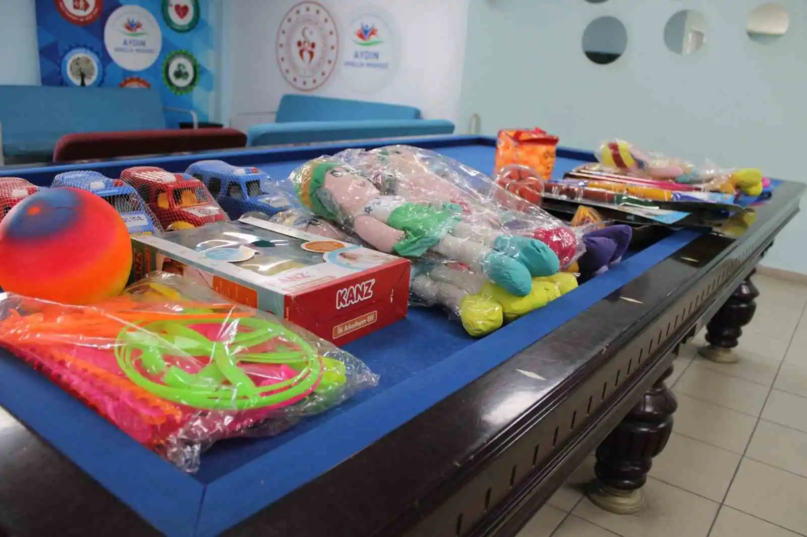Aydın’da depremzede çocuklar için oyuncak kampanyası başlatıldı
