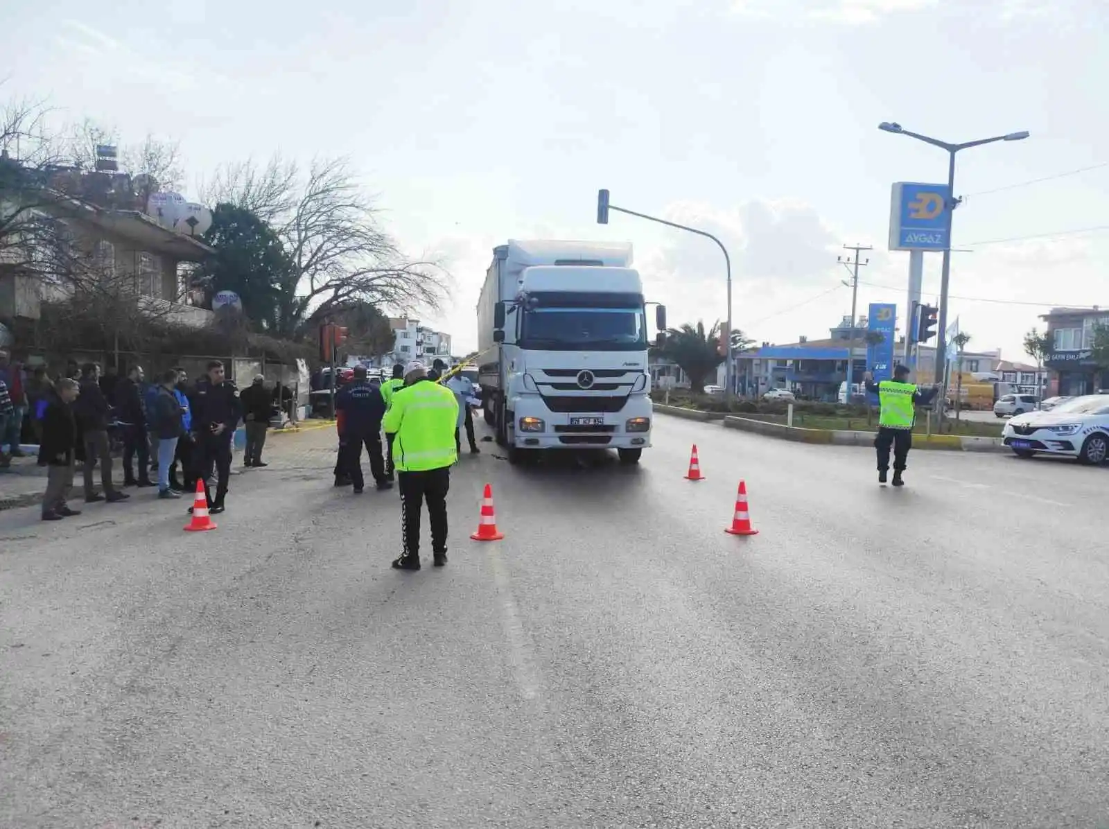 Balıkesir'de trafik kazası; 1 ölü
