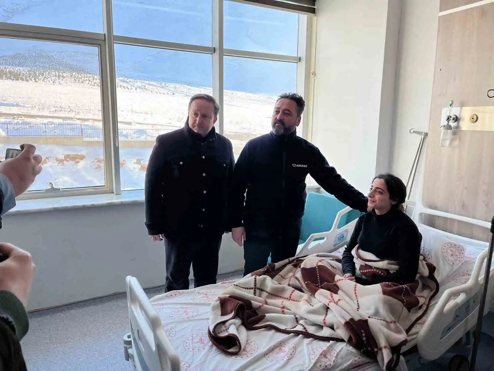 Başkan Orkan deprem bölgesinde
