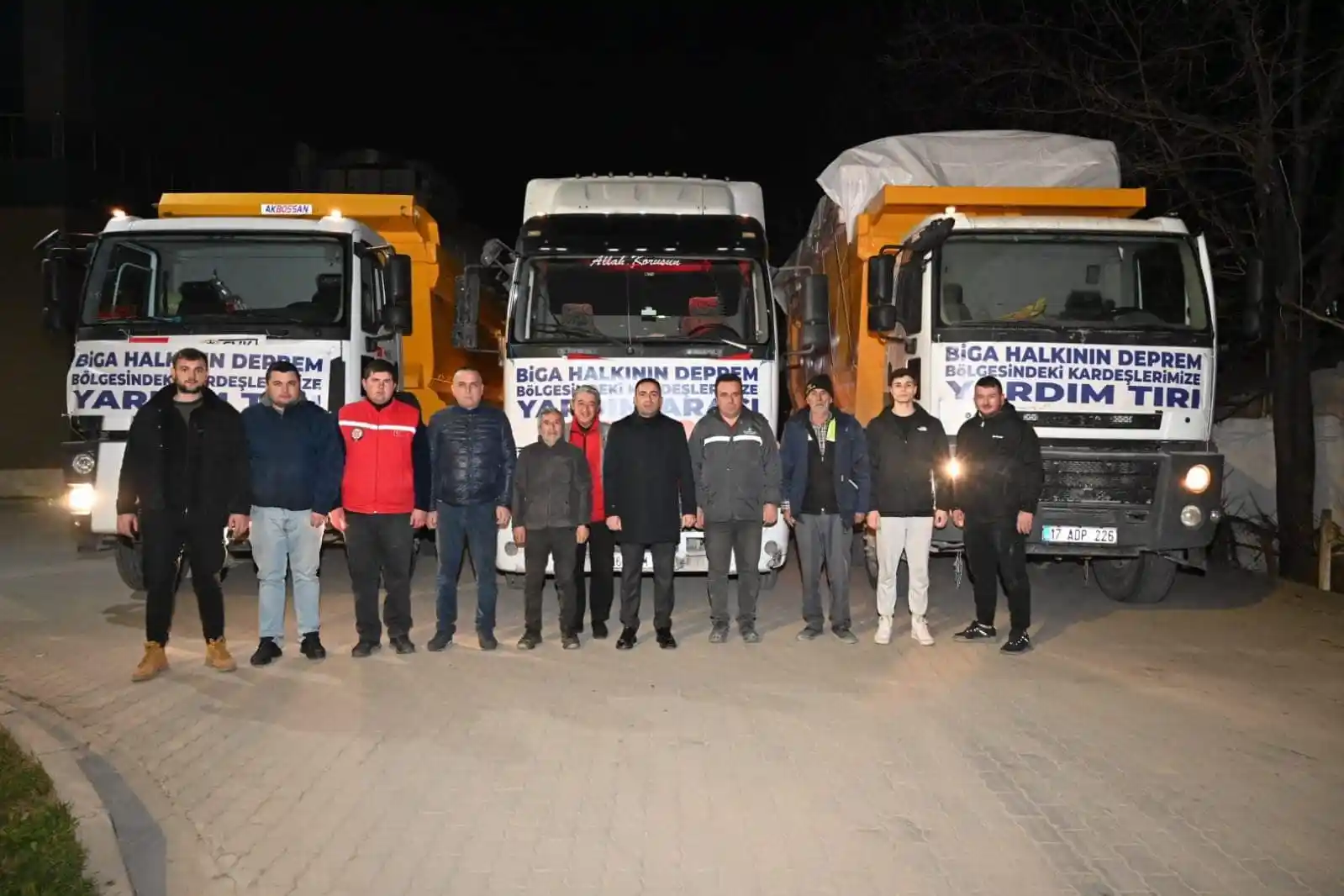 Biga'nın yardımları ulaşmaya devam ediyor