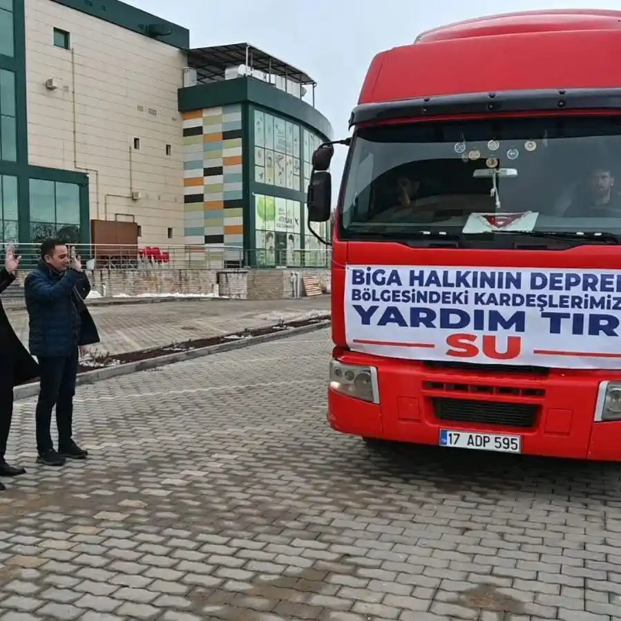 Biga’nın yardımları ulaşmaya devam ediyor