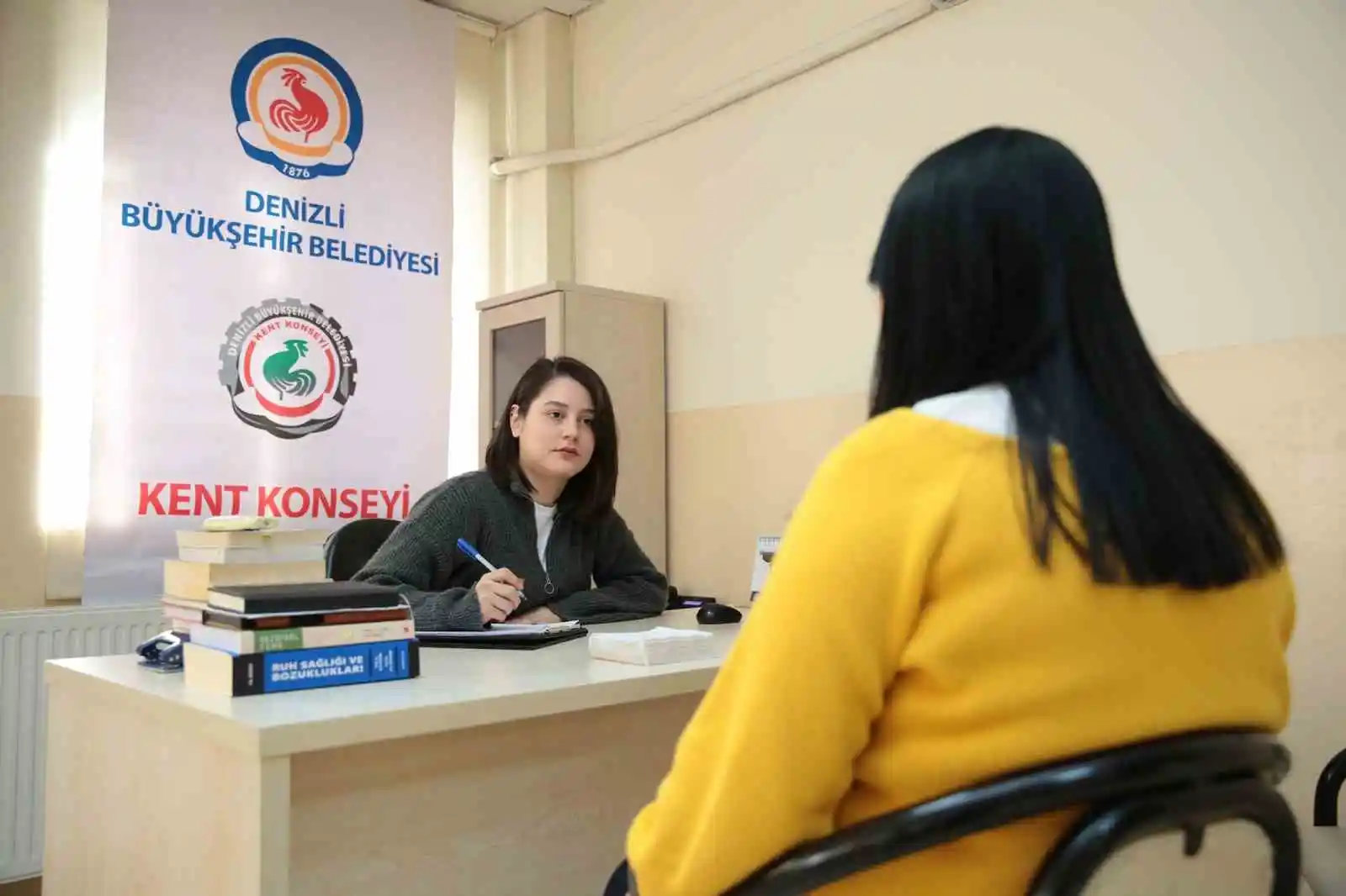 Büyükşehirden depremzedelere psikolojik destek