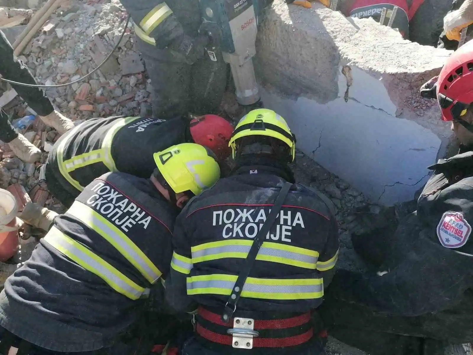 Çaycuma itfaiyesi Makedonya’yı ekibine kattı