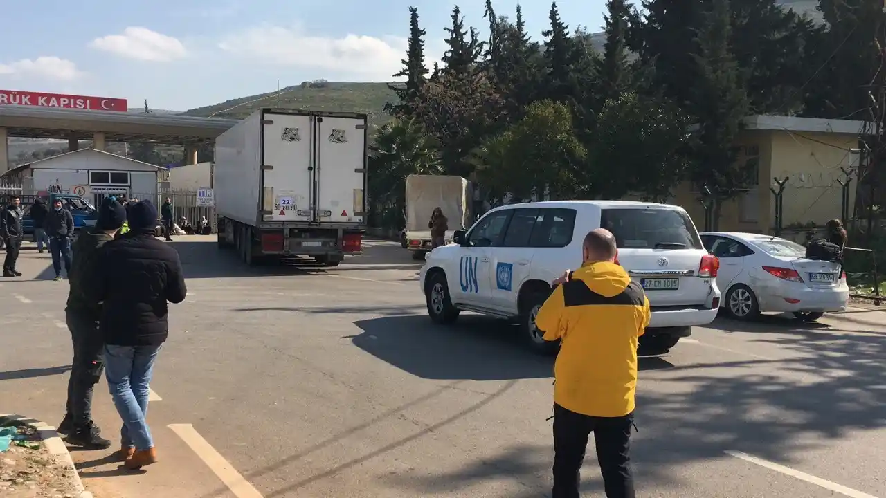 Cilvegözü Sınır Kapısı’ndan cenaze transferi ve yardım geçişleri
