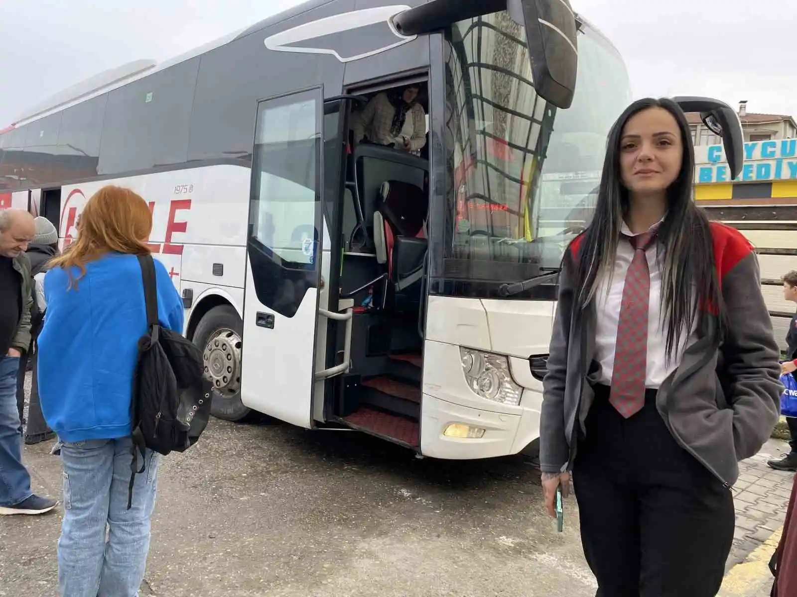 Çocukluk hayaliydi, yolların kadın kaptanı oldu